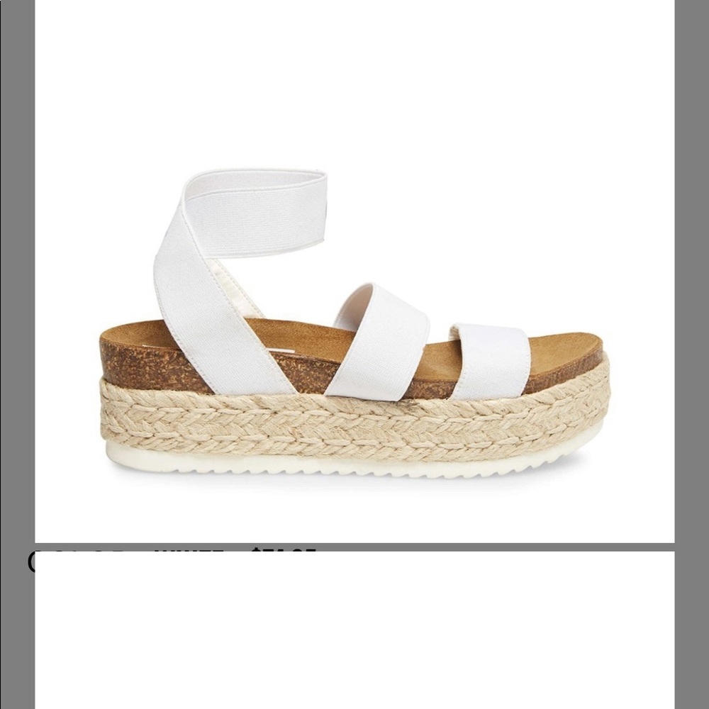 Steve Madden Kimmie white sandal